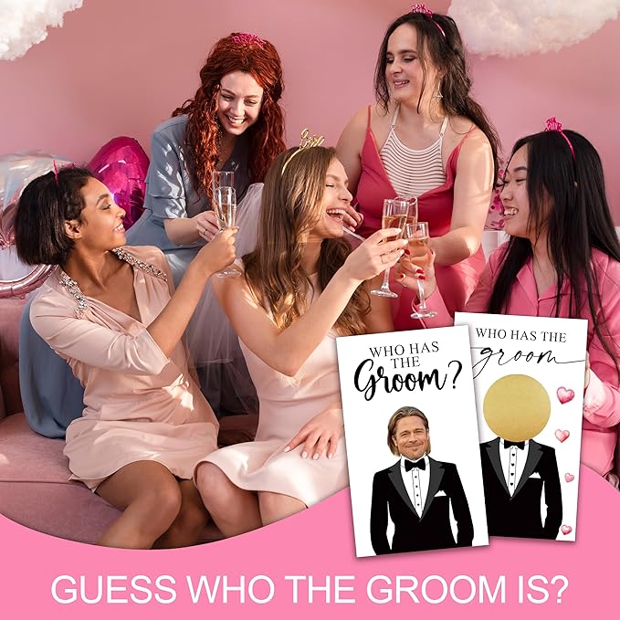 Who Has The Groom Birdal Shower Scratch Off Games, 3.5"x 2.1" Bachelorette - Image 5