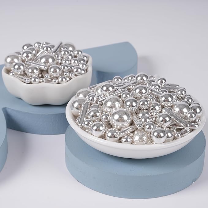 Kasvan silver Mix Sugar Sprinkles - Image 5