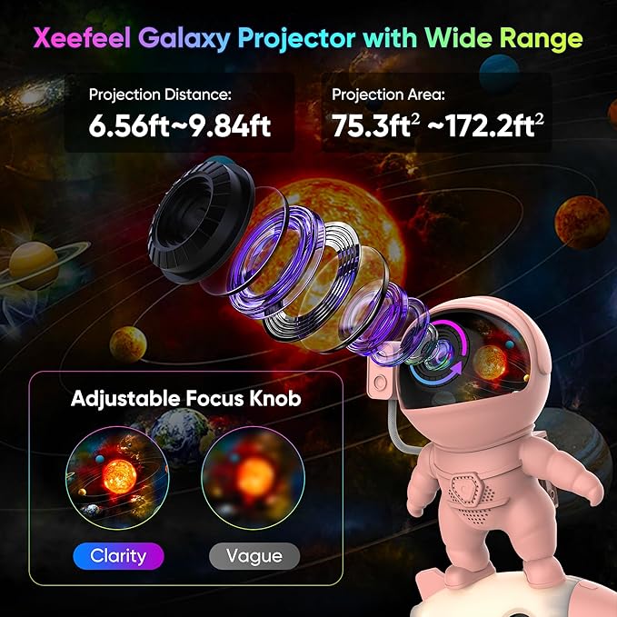 Star Projector, Astronaut Galaxy Projector - Image 4