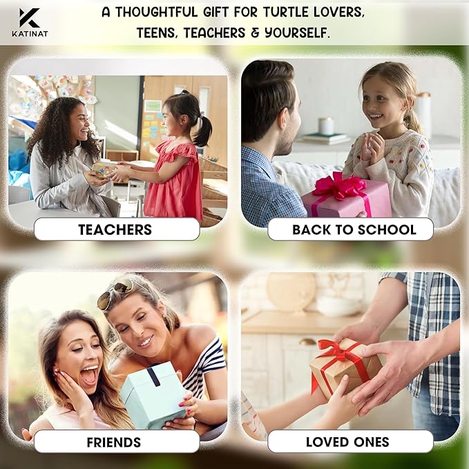 Positive Turtle Jar – 60 Funny Emotional Support Affirmation Cards, Sea Turtle - Image 6