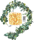 FiveSeasonStuff Rustic Willow and Eucalyptus Garlands – Lifelike Greenery by FiveSeasonStuff