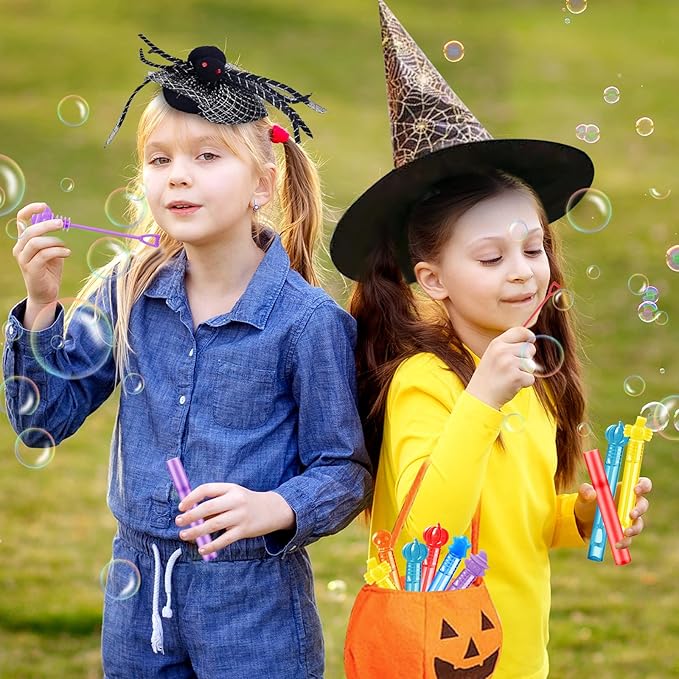80PCS Halloween Mini Bubble Wands Party Favor - Image 7