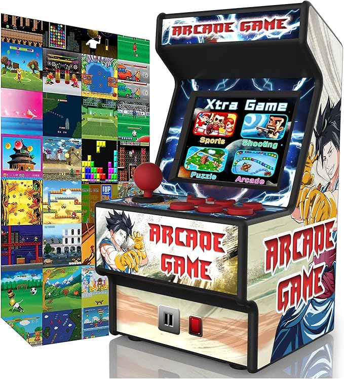 Mini Arcade Machine, Retro Gaming Console, Handheld Game Console - Image 5