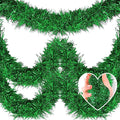 25 Feet Metallic Twist Tinsel Garland Backdrop by Mebiornt