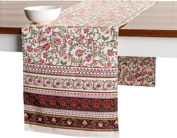 Maison d' Hermine Table Runner 100% Cotton Double Layer Table Runners 108 by MaisondHermine