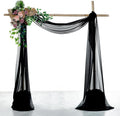 VDS Pack of 2 Panel Wedding Arch Draping Fabric Sheer Chiffon Fabric Drapery by VDS