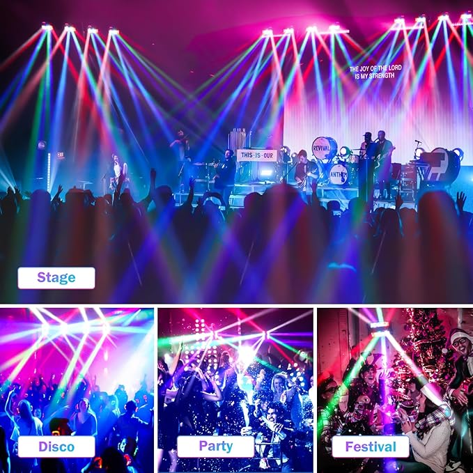 BETOPPER Moving Head DJ Lights, Stage Lights - Image 3