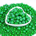 Christmas Edible Green Pearl Sprinkles, Edible Sugar Pearls by Suggozo