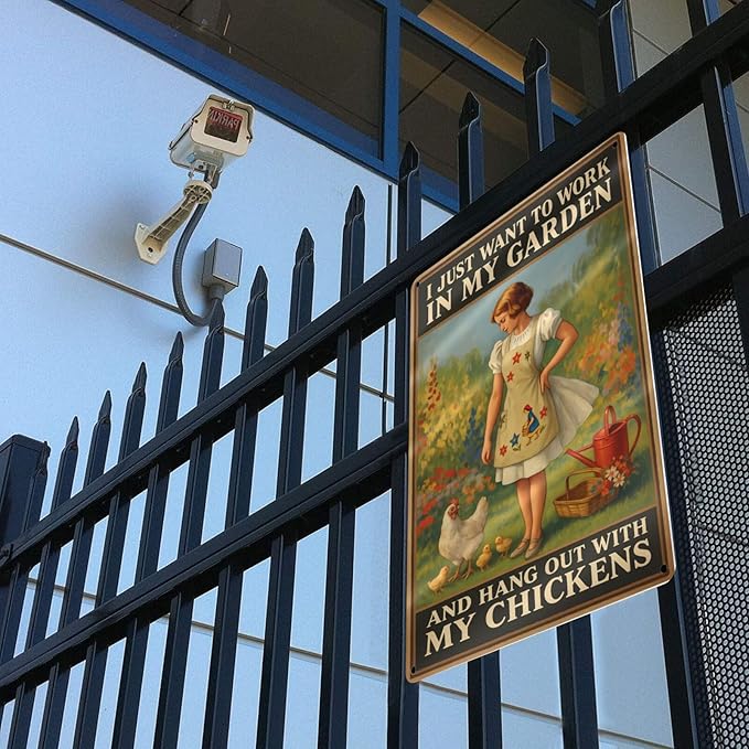 Funny Garden & Chicken Coop Sign - Image 4