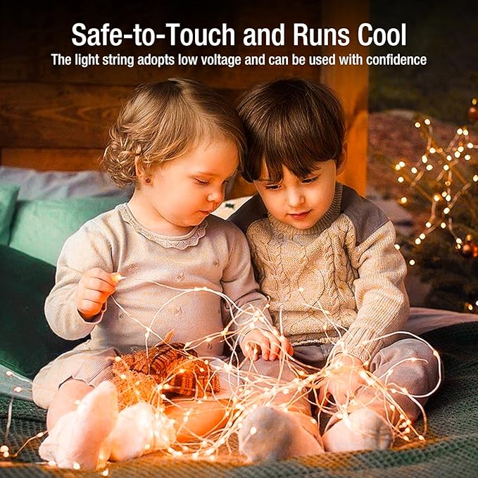 6 Pack Fairy Lights Battery Operated - 7ft 20 Led Twinkle Lights 3 Modes - Image 4