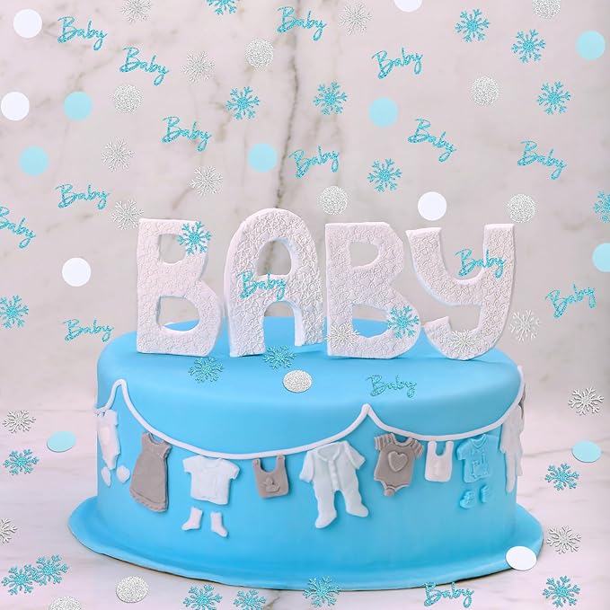 MARFOREVER Winter Shower Table Confetti - Image 5