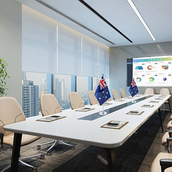 ZXvZYT 2 Pack Australia flag Australian Table Flag Small Mini Australian Desk - Image 3