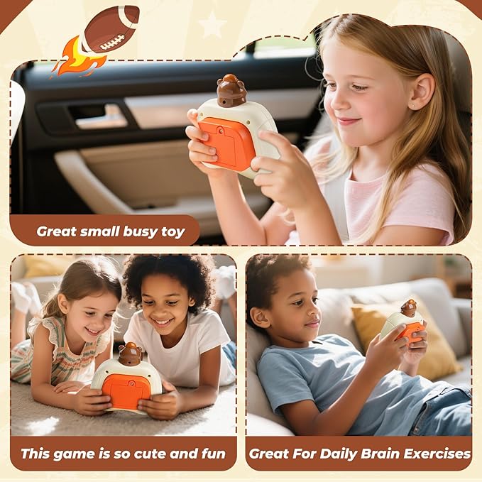 Pop Game, Football Bear Fidget Toy - Image 7