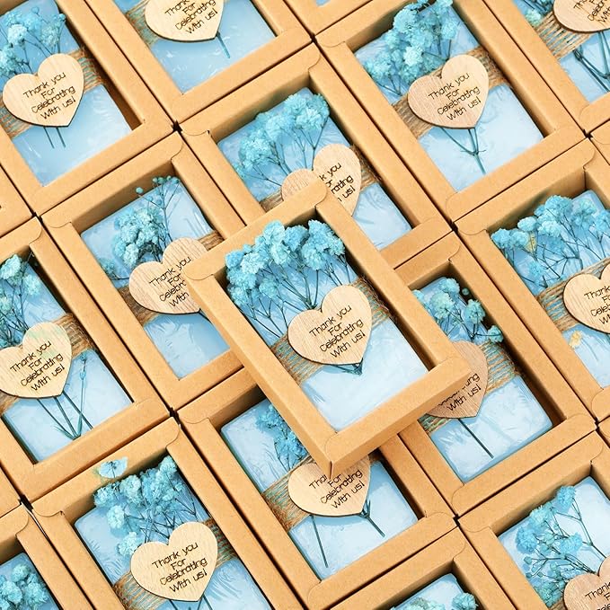 Demissle 30 Pcs Mini Scented Soap Wedding Party Favors Gifts Baby Shower Bridal by Demissle