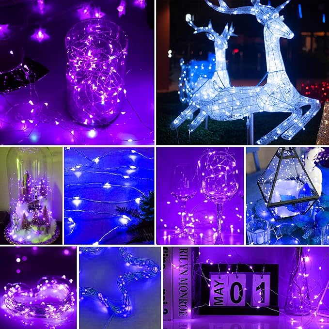 pozzolanas 24 Pack 7ft Waterproof LED Fairy Lights - Image 7