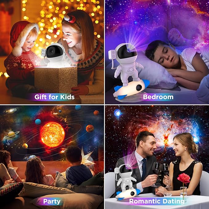 Astronaut Galaxy Projector Light - Image 6