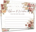 Advice And Wishes Cards, Boho Theme Advice Cards by Unknown