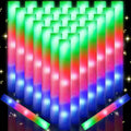 124 PCS Glow Sticks, Foam Glow Sticks, Foam Light up Sticks by OLUPPGlowinTheDarkPartySupplies