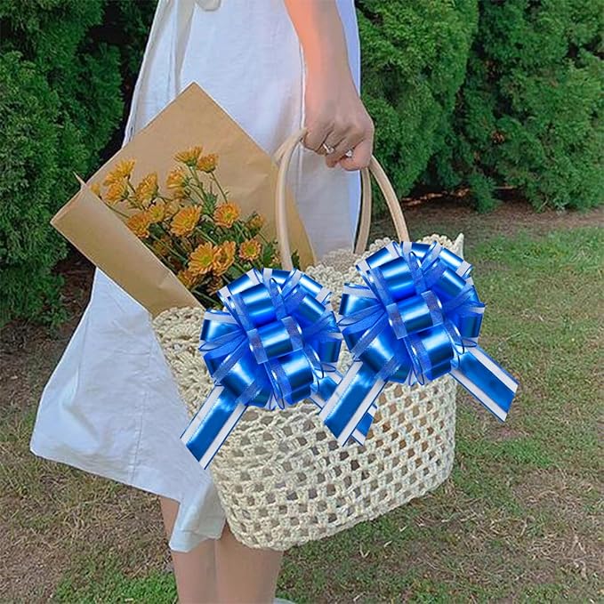 7 Pieces Large Pull Bows, 6 inche, Big Bow - Image 6