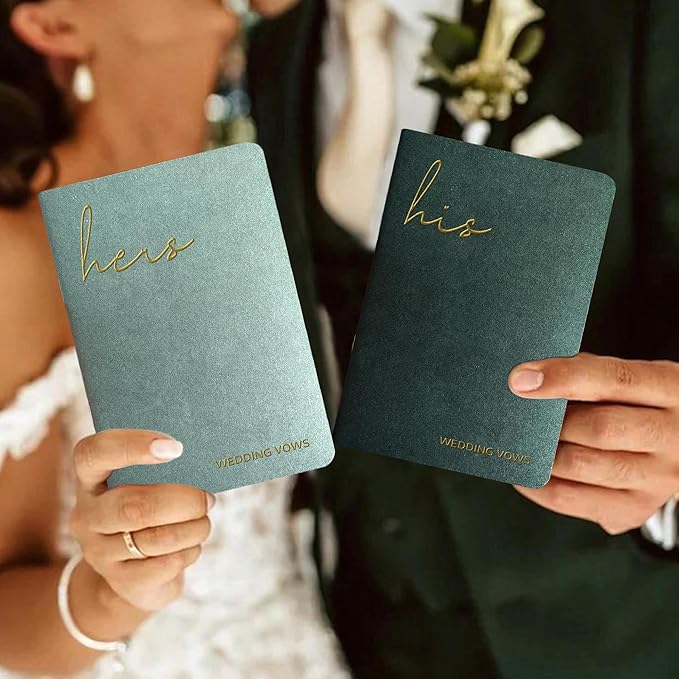 Vow Books His and Hers Wedding Vow Books - Image 6