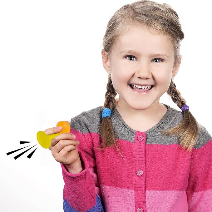 ArtCreativity Mini Push Trumpet Party Blowers, Easter Basket Essentials - Image 4