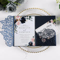 50pcs 250GSM Tri-Fold Wedding Invitations by Maffily