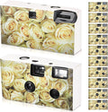 12 Pack Disposable Camera Bulk for Wedding 34 mm Single Use Film Camera by Flutesan