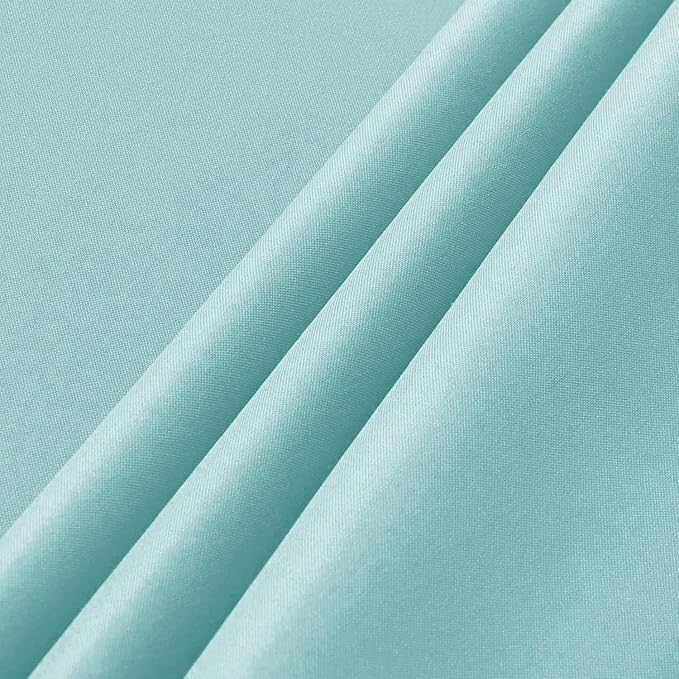 sancua 2 Pack Turquoise Tablecloth 60 x 102 Inch, Rectangle Table Cloth - Image 7