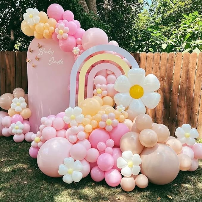 90pack Pink Balloons Different Size 18/12/10/5 Inch Pink Balloon Garland Arch - Image 4