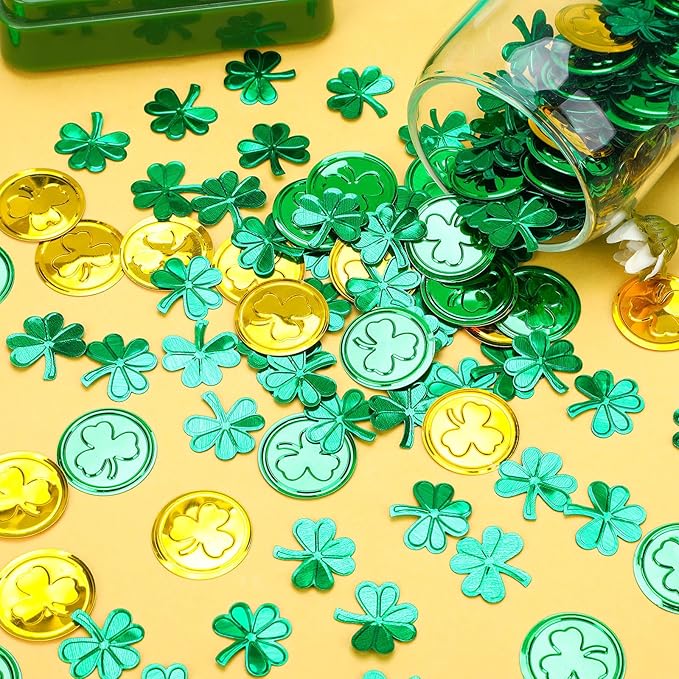 MARFOREVER St. Patrick's Day Shamrock Confetti - Image 3