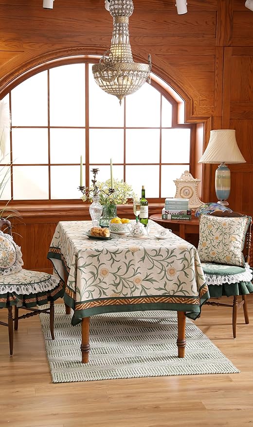 patdrea Designer French Linen Table Cloth - Image 7