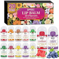 DMSKY 20 Pack Mini Lip Balm, Natural Lip Balm Bulk by DMSKY