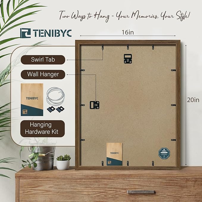 16x20 Picture Frame Set of 3 - Image 3