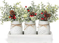Christmas Mason Jars, Christmas Centerpieces by MARACCO