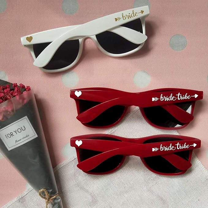 LADY&HOME 10 Pack Bachelorette Party Sunglasses Favors, Bridesmaid and Bride - Image 5