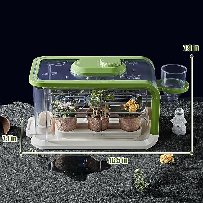Kids Plant Growing Kit, Kids Gardening Greenhouse Growing Kit - Image 4