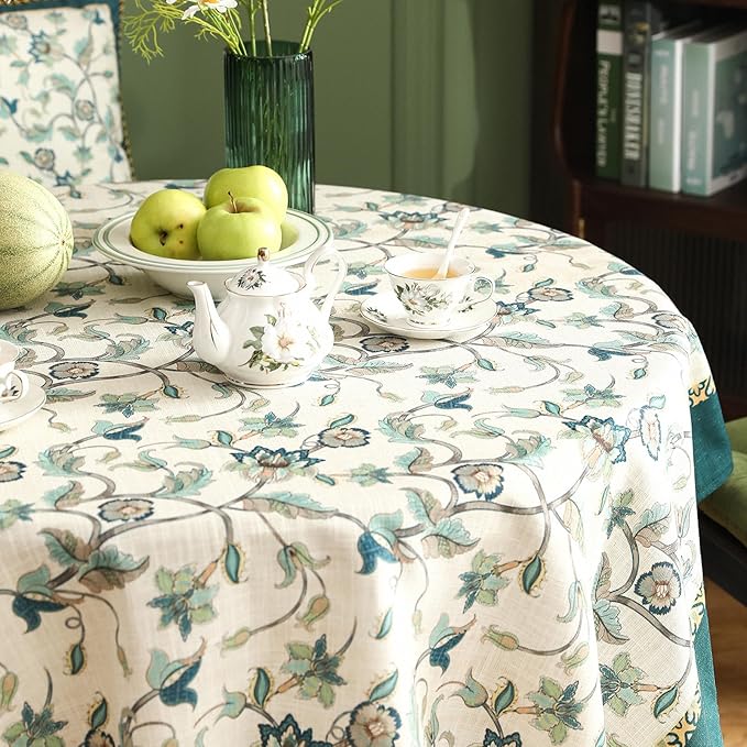 patdrea Designer Linen Table Cloth - Image 9