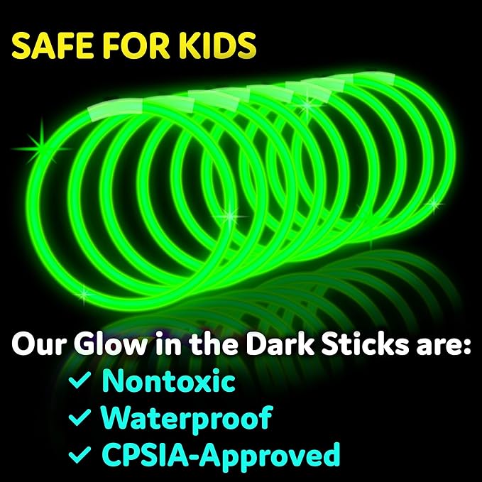 PartySticks Green Glow Sticks - Image 6