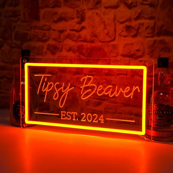 Custom Bar Neon Sign, Personalized LED Beer Signs - Image 2
