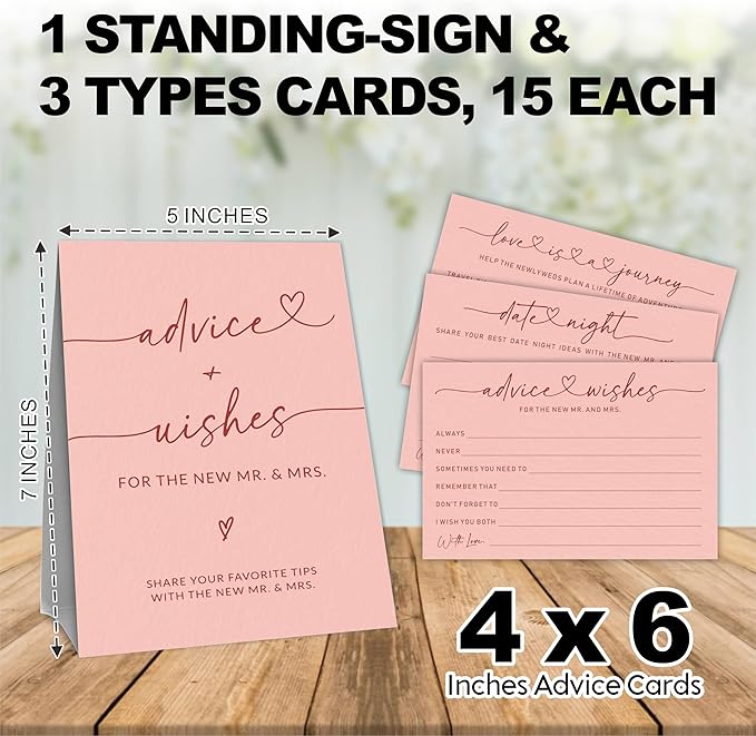 Wedding Advice Cards - Image 2