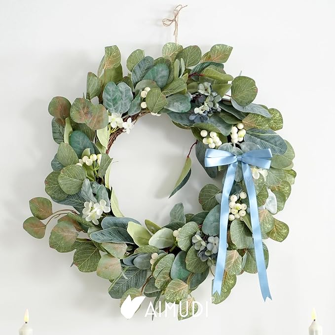 AIMUDI Dusty Blue Bows 5 × 10" Satin Bows - Image 8