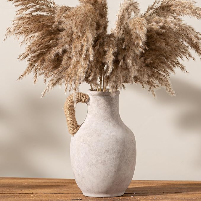 Ceramic Flower Vase Home Decor by VanseliaHome