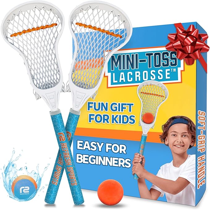 Mini Toss Lacrosse Set – The Ultimate Game by RefreshSports