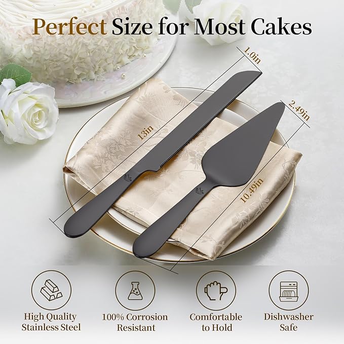 Cake Cutting Set for Wedding - Image 3