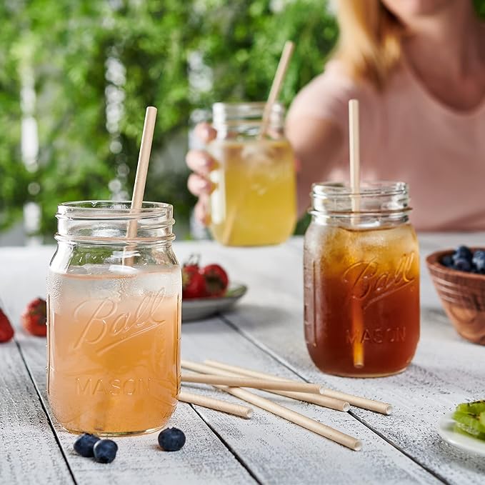 Comfy Package Kraft Paper Straws, 100% Biodegradable & Ink-free, Straws - Image 4