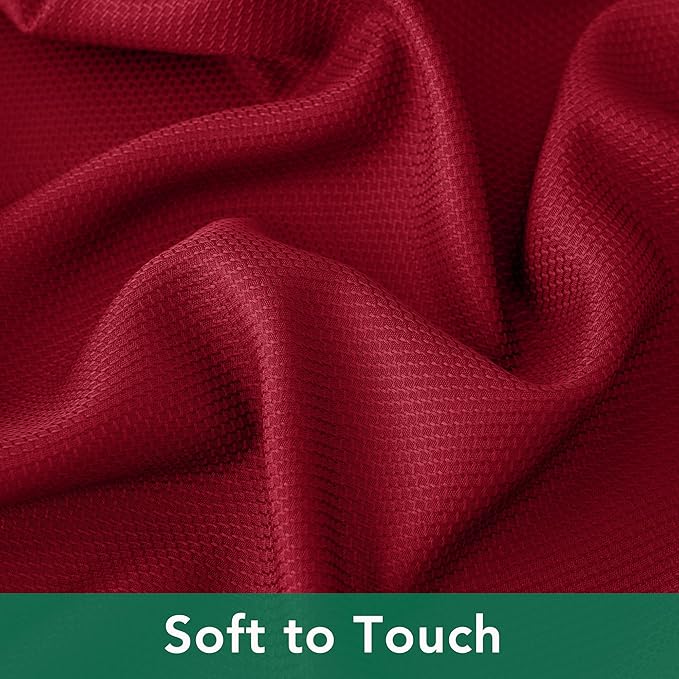 Biscaynebay Textured Fabric Christmas Tablecloths 60x108 Inches Rectangular - Image 5