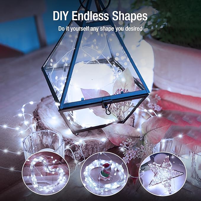 50 Pack Fairy Lights Battery Operated - 7ft 20 Led Twinkle Lights 3 Modes - Image 4