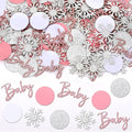 MARFOREVER Winter Baby Shower Table Confetti by MARFOREVER