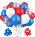 Paready Red and Blue Latex Balloons by Paready