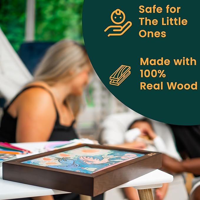 Kids Art Frames 8.5x11, Front Opening Artwork Display Frame - Image 7